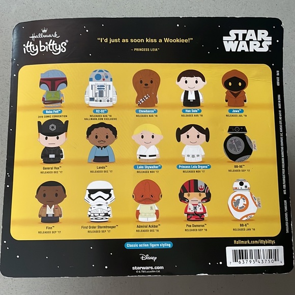 NWT Hallmark itty bittys Chewbacca limited edition - Picture 3 of 3